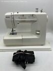 New ListingVintage White Sears Kenmore Sewing Machine 385 W/ Foot Pedal - TESTED-