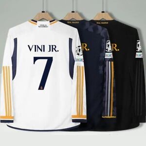 New ListingHIGHEST QUALITY 23-24 Home Away Adult Long Sleeved SOCCER JERSEYS Real MaDrID