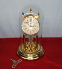 West Germany Anniversary Clock Kundo Kieninger & Obergfell West with Key Vintage
