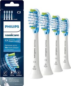 Genuine C3 Premium Plaque Control Toothbrush Brush Heads for Philips Sonicare