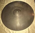 Vintage Large Magnum 19.5” Crash Cymbal 1814 Grams Original Patina
