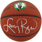 Larry Bird Signed Wilson Boston Celtics Logo NBA Basketball (SS COA/ BIRD HOLO)