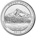 2010 P Mount Hood Quarter. ATB Series Uncirculated From US Mint roll.