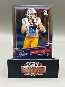New Listing2020 Donruss Optic Justin Herbert The Rookies TR-JH RC Rookie Chargers