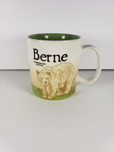 Starbucks Coffee Mug Cup Berne 2014 Icon 16 Oz. Discontinued, Switzerland,