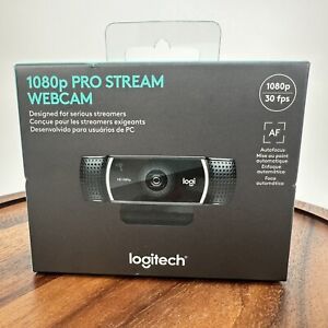 Logitech 1080p 30FPS Pro Stream Webcam 960-001211 / BRAND NEW Factory Sealed