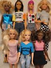New Listing☆ Mattel Barbie, Modern Fashionista Lot of 7 ☆ Styled w/ Clothing & Shoes ☆