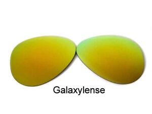 Galaxy Replacement Lenses Ray Ban RB3025 Aviator Gold 58mm Sunglasses Polarized
