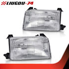 Pair Clear Halogen Headlights Left & Right Side Fit For 1992-1996 Ford F-150  (For: 1996 Ford F-150)