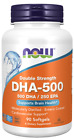 DHA-500 EPA-250 90 Gel Capsules Now Foods
