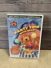 Bear in the Big Blue House Party Time DVD 3 Episodes Sing Alongs Kids DISNEY