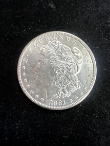 New Listing1881-S Morgan Silver Dollar $1 High Grade - No Reserve