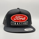 Ford Tractor Hat, Vintage Trucker Hat, Ford Logo Patch, Farmer Gift Yupoong 6006