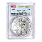 2009 $1 American Silver Eagle MS70 PCGS - First Strike