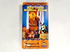 Bear In The Big Blue House VHS Halloween & Thanksgiving 2000 Tape on Case