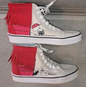 Vans Snoopy Peanuts Sk8-Hi Moc Shoes Womens US  Size 7