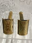 New ListingTwo Vintage Gold Color Star Safety Razors - Different Handles