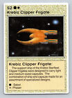 1994 Galactic Empires Krebiz Clipper Frigate CCG TCG Companion Games Vintage