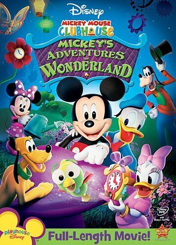 MICKEY MOUSE CLUBHOUSE ADVENTURES IN WONDERLAND New DVD
