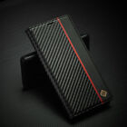 Hot Sale For Samsung Galaxy S21 S20+ Note 20 Ultra Fiber Leather Flip Phone Case