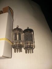 2 Excellent strong Telefunken fisher smooth  plate 12ax7 tubes  #E6