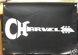 CHARVEL GUITAR BANNER - LARGE 3X2 HIGH QUALITY NICE !!!