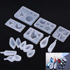 Silicone Earring Pendant Jewelry Making Mold Resin Casting Mould Craft DIY A~.i