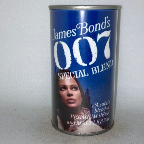 James Bond 007 REPLICA / NOVELTY beer can, NB597, paper label