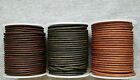 Round Leather Cord Antique Distressed Various Colors Lengths Widths 1mm 2mm 3mm
