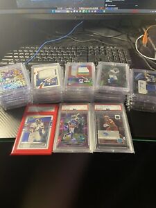 NFL Football HOT Pack 20 Card Lot Rookie Auto Mem Patch Rc Prizm Huge Collection