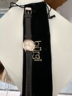 Brand New Burgi Womens Watches, Needs Battery Brown Genuine Leather Band BVT 141