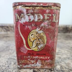 Vintage Model Extra Quality Smoking Tobacco Pipe Cigarette Tin Empty