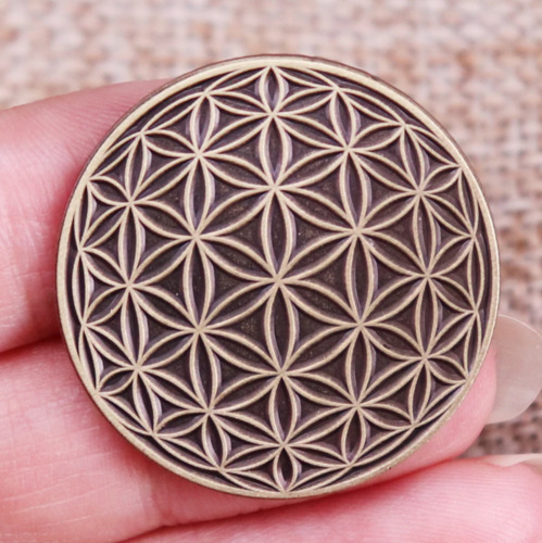 Flower of Life New Age Geometry Overlapping Circles Grid 1.2