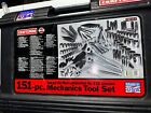 Sears Craftsman Made USA 33151 Mechanics Tool Set Vintage Good Case USA MADE🇺🇸