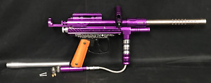 Purple Spyder TL Java Edition Paintball Gun BOA Barrel Rare Tested