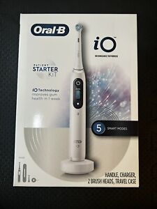 New Oral-B iO Series 7 Electric Toothbrush - White Alabaster