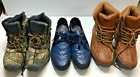 LOT OF 3 PAIRS U.S. BIG BOYS SIZE 6 & 7 BOOTS ONE PARTY PAIR SHOE SNEAKERS