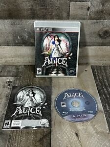 Alice: Madness Returns (Sony PlayStation 3, 2011) Complete W/ Manual