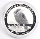 2021 Australia 1oz 9999 Silver Kookaburra BU in Original Perth Mint Capsule RP