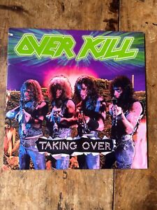 Overkill: Taking Over--Original 1987 First Press Promo Vinyl--Thrash Metal