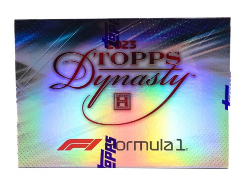 2023 TOPPS DYNASTY F1 FORMULA 1 HOBBY BOX