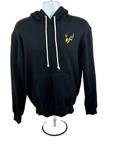 Five Hills Quackity Red Phoenix Planet Duck Hoodie Adult Small Black