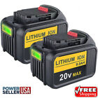 2 Pack 9.0AH for Dewalt 20V 20Volt Max Lithium Battery DCB206-2 DCB205 DCB200 US