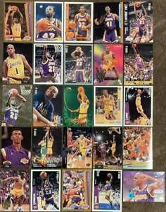 Los Angeles Lakers NBA Basketball 25 Card Lot Magic Worthy Rookies RC Stars +NM+
