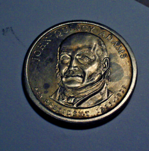 Rare 1825-1829 John Quincy Adams One Dollar Coin Clean!