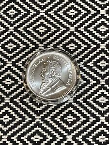2021 South Africa 1 Oz Silver Krugerrand Brilliant Uncirculated