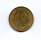 1971 FRANCE 10 CENTIMES REPUBLIQUE FRANCAISE CIRCULATED COIN #FC1658 FREE S&H!