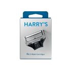 New & Genuine! Harry's Men's Razor Blades 4 Count - 5 Blade Cartridges Refills