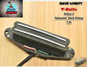 Artec Guitar Pickup Telecaster Neck Electric Tele Rails Alnico 5, 4-wire