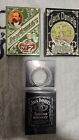Jack Daniels Playing Cards 3 Different Packs Old No 7 Whiskey Gentleman Vintage